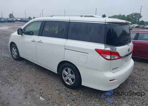 2013 Nissan Quest Sv z USA, uszkodzony, nr VIN JN8AE2KP5D9070921